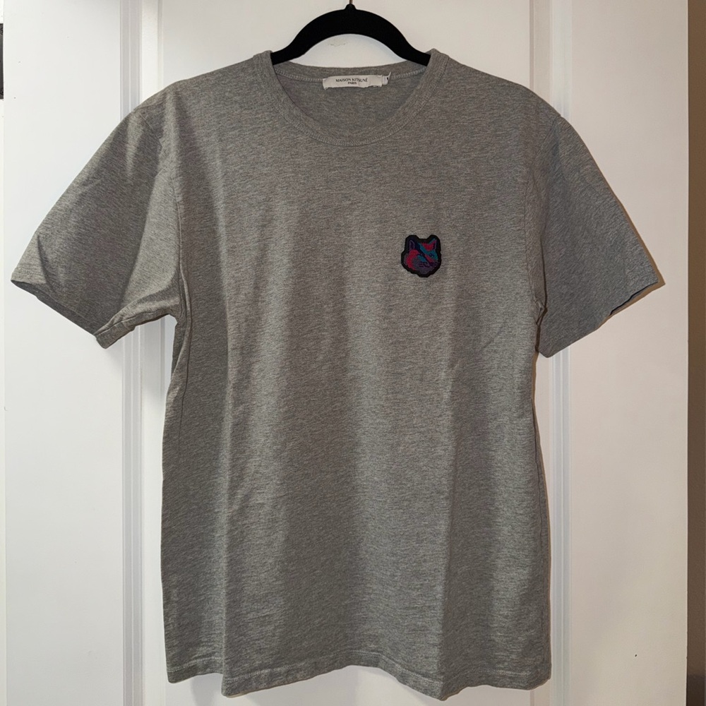 MAISON KITSUNE Gray Tee - Medium